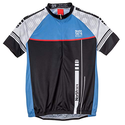 Übergrößen Aero Radtrikot schwarz-blau by Allsize, XL Größe:3XL von Allsize