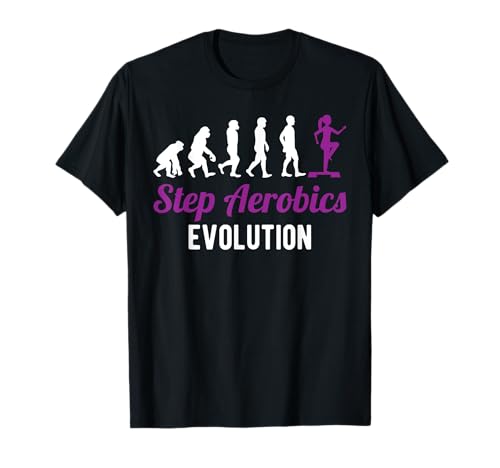 Aerobic Step Exercise Step Gift For Steppers Damen Unisex-Erwachsene Kurzarm T-Shirt Schwarz S Step Aerobics Evolution T-Shirt Aerobic Step Exercise Step Gift For Steppers Damen Unisex-Erwachsene Kurzarm T-Shirt Schwarz S Step Aerobics Evolution T-Shirt von Aerobic Step Exercise Step Gift For Steppers
