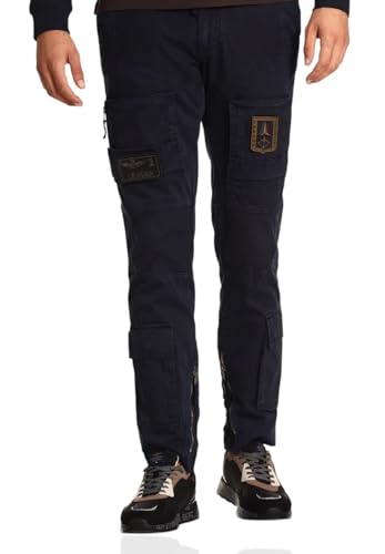 Aeronautica Militare Anti-G Hose PA1557, Herren, Cargohose, Dunkelblau (8380), M von Aeronautica Militare
