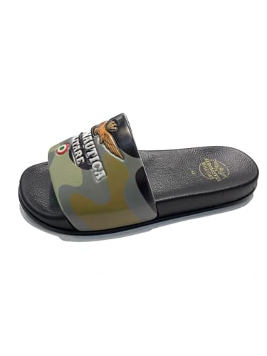 Aeronautica Militare Hausschuhe, Flip-Flops, SC242CT, Schuhe, Turnschuhe, grün, 42 EU von Aeronautica Militare