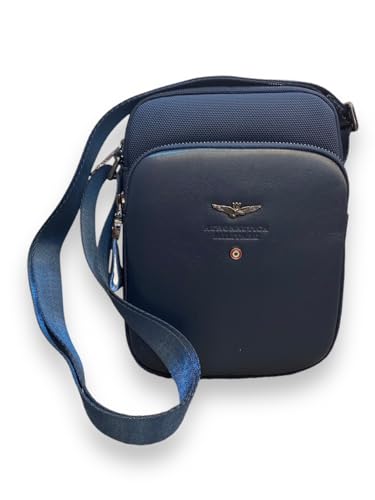 Aeronautica Militare Herren Umhängetasche Linie Task Art. 530 (Blau), blau von Aeronautica Militare