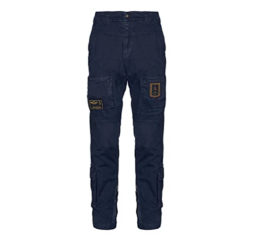 Aeronautica Militare Herrenhose Modell ANTI-G PA939 Farbe Blau, Vedi Foto, 58 von Aeronautica Militare