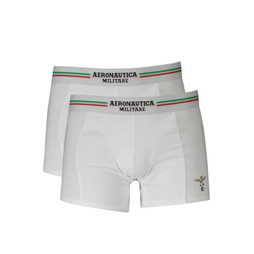 Aeronautica Militare SCOBX001J508 Boxer Harren Weiss 73009 XL von Aeronautica Militare