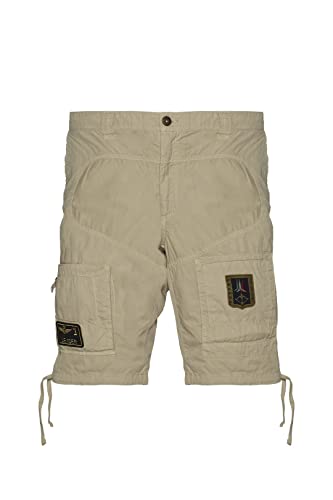 Aeronautica Militare Shorts Herren Bermuda BE041 Shorts, 57453 Sand, XL von Aeronautica Militare