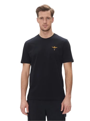 Aeronautica Militare T-Shirt Herren TS1580, Marineblau, XXL Aeronautica Militare T-Shirt Herren TS1580, Marineblau, XXL von Aeronautica Militare