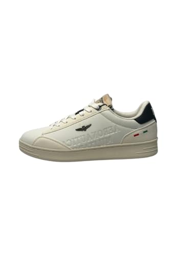 Sneaker Aeronautica Militare ecosuede bianco US25AR07 251SC306CT3385 45 von Aeronautica Militare