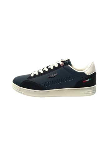 Sneaker Aeronautica Militare ecosuede blu US25AR08 251SC306CT3385 42 von Aeronautica Militare