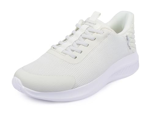 Aerosoft Damen Slip-in Sneaker – Komforteinstieg – Orthopädisch (weiß, EU Schuhgrößensystem, Erwachsene, Damen, Numerisch, M, 37) von Aerosoft