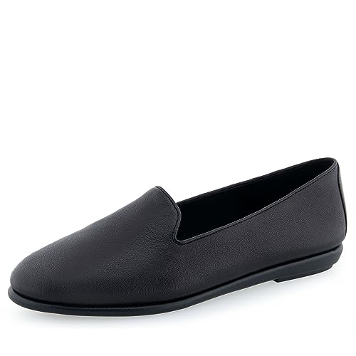 Aerosoles Damen Betunia Slipper, Schwarz Leder, 39.5 EU von Aerosoles