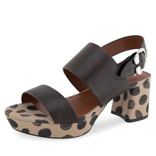 Aerosoles Damen Camera Sandale mit Absatz, Java Spot Leather, 39.5 EU Weit Aerosoles Damen Camera Sandale mit Absatz, Java Spot Leather, 39.5 EU Weit von Aerosoles