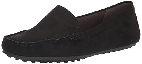 Aerosoles Damen Over Drive Fahrer-Slipper, schwarzes Wildlederimitat, 36 EU von Aerosoles