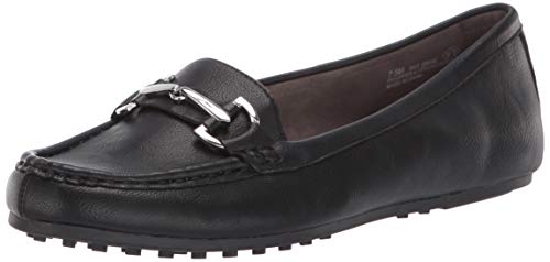 Aerosoles Women's Day Driving Style Loafer, Black, 7 M US von Aerosoles