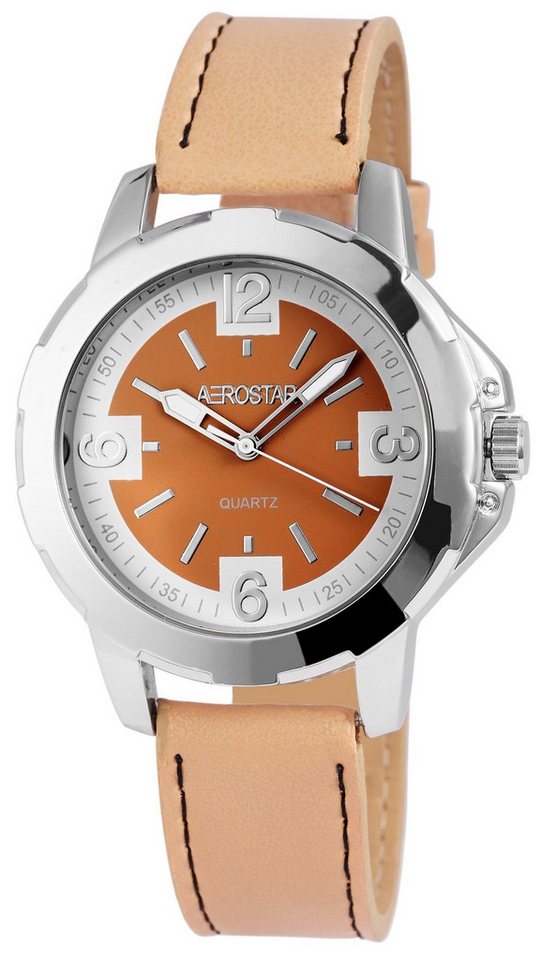 Aerostar Quarzuhr 211027500005 Aerostar Herrenuhr mit Textilarmband von Aerostar