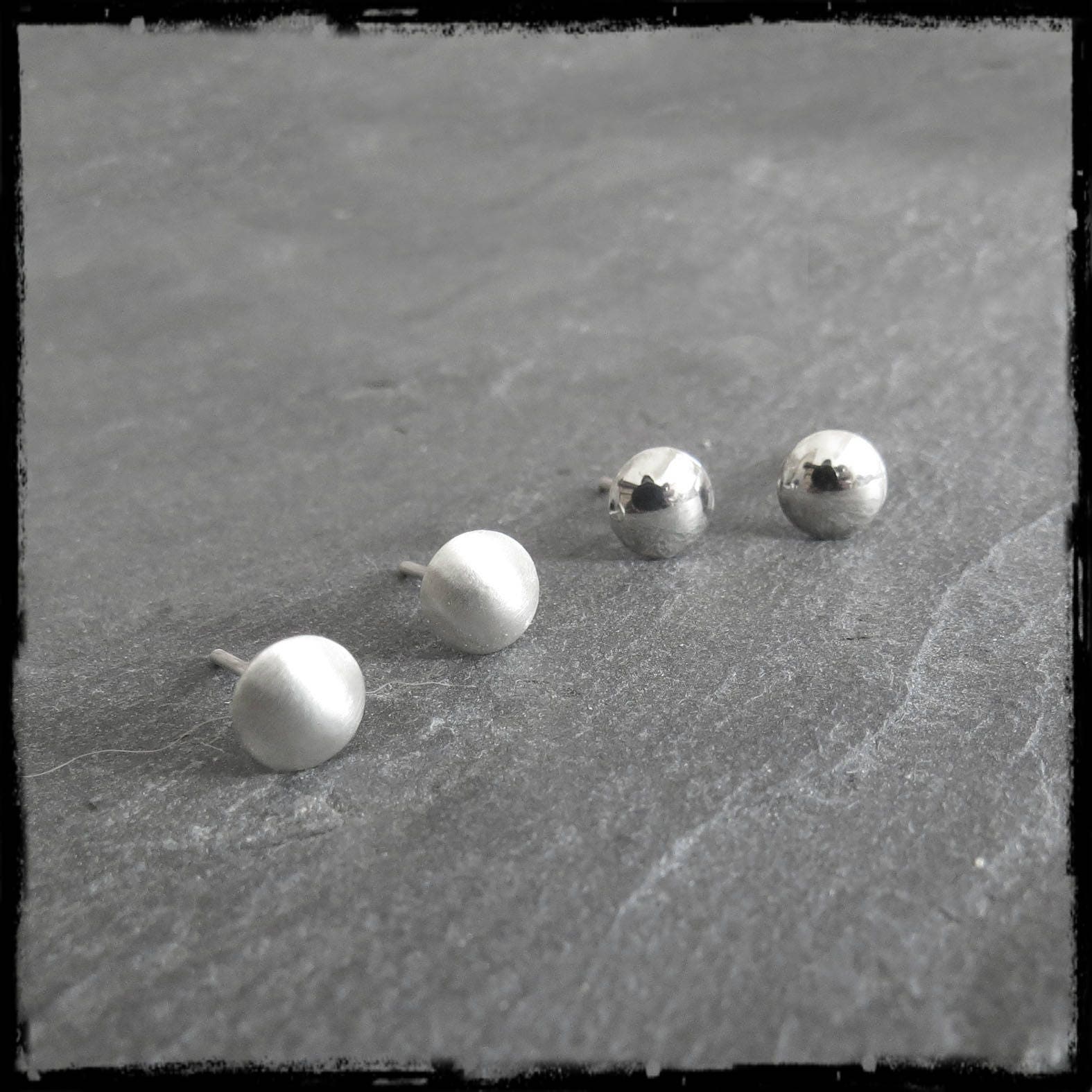 sterling Silber Form Poliert Oder Matt -Design-Chips Und Moderne sterling Silber Form Poliert Oder Matt -Design-Chips Und Moderne von AesLineaJewelry