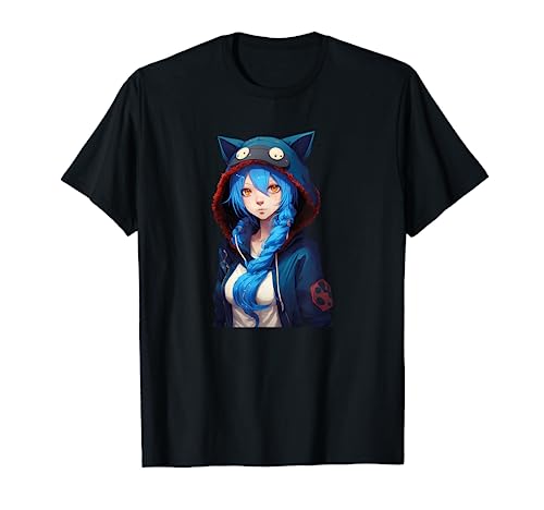 Anime Girl Waifu japanische Ästhetik Kawaii Otaku T-Shirt von Aesthetic Anime Apparel Co.