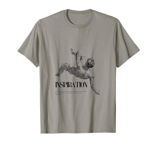 Aesthetic Falling Man Pencil Drawing Renaissanc T-Shirt Aesthetic Falling Man Pencil Drawing Renaissanc T-Shirt von Aesthetic Falling Man Pencil Drawing Renaissance