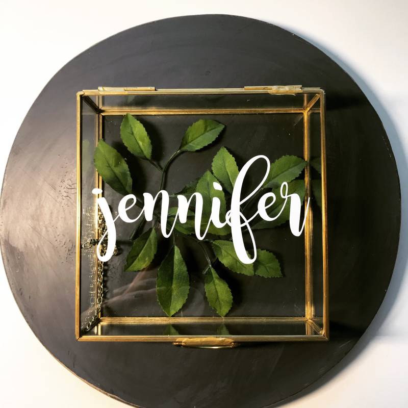 Personalisierte Schmuck-Box Personalisierte Schmuck-Box von AestheticCreations2