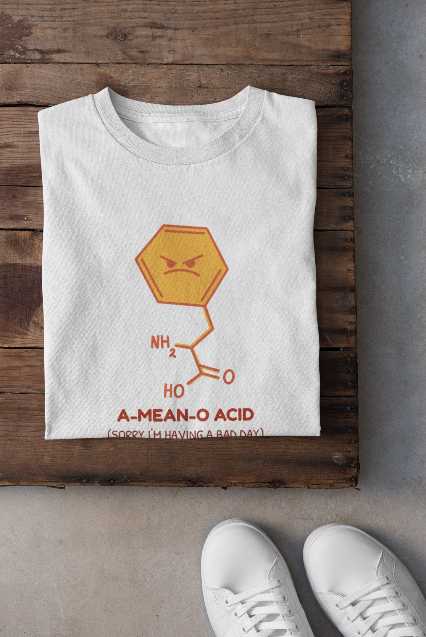 A Mean O Acid T Shirt - Amino Chemistry Is Fun Chemiestunde Chemie Geschenk Ästhetik Lustige von AestheticGoodsStudio