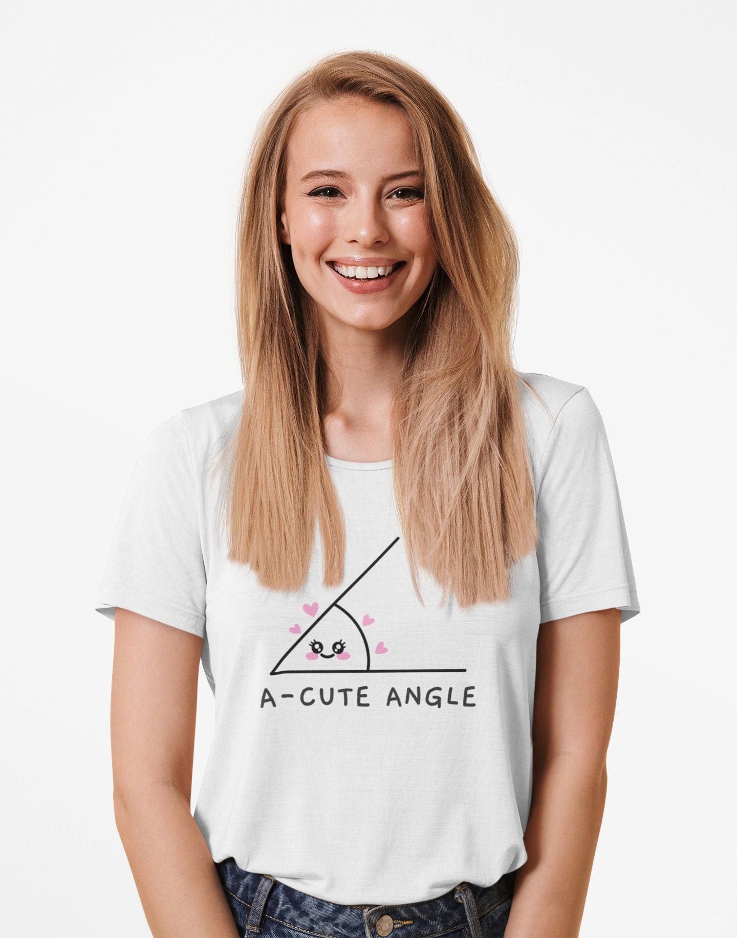 Akuter Winkel - A-Cute Angle Math Is Fun Mathematik T-Shirt Physik Ästhetik von AestheticGoodsStudio