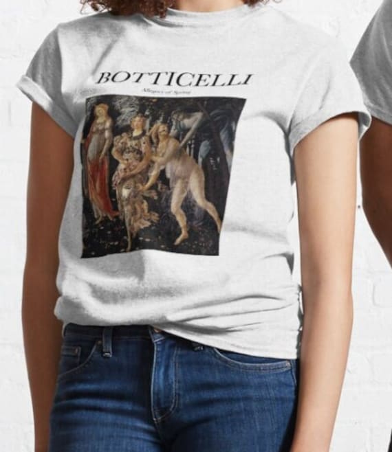 Allegory Of Spring T Shirt/Sandro Botticelli %100 Premium Baumwolle Renaissance von AestheticGoodsStudio