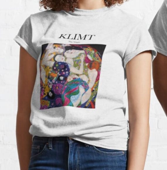 Klimt The Virgin T Shirt/%100 Premium Baumwolle von AestheticGoodsStudio