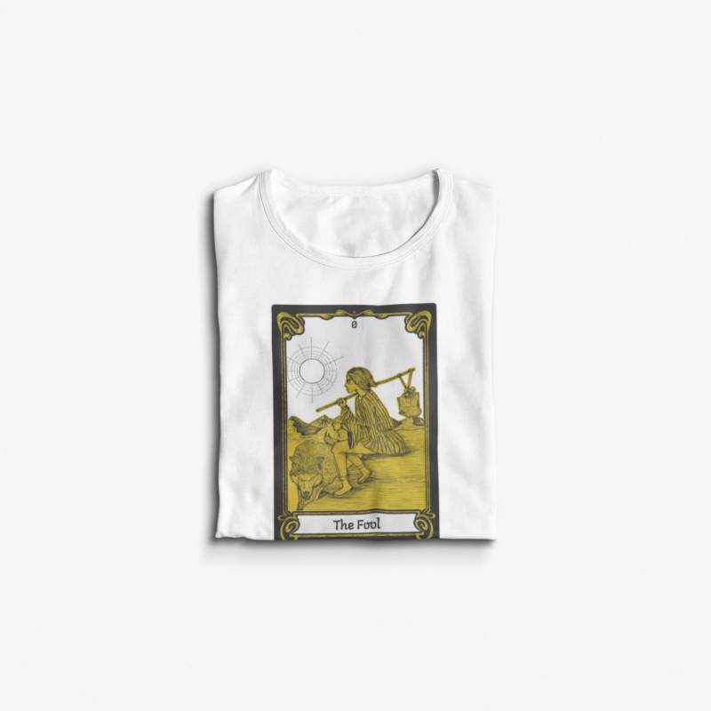 The Fool Tarot Karte T-Shirt - %100 Premium Baumwolle von AestheticGoodsStudio