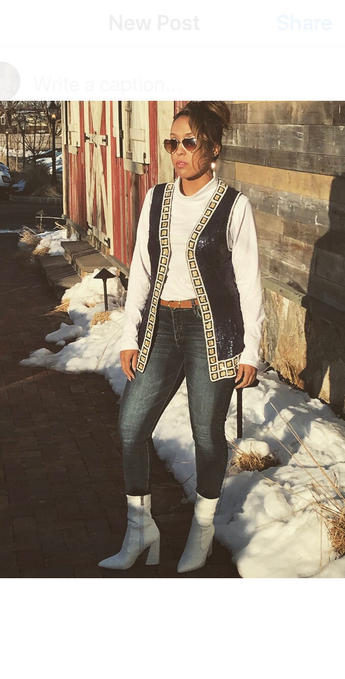 Pailletten Vintage Weste Handgemachte Marineblau 100% Seide 60Er 70Er Kleidung Verschönert Irisierend Perlenweste Us Größe M Pailletten Vintage Weste Handgemachte Marineblau 100% Seide 60Er 70Er Kleidung Verschönert Irisierend Perlenweste Us Größe M von Aestheticchemist