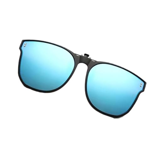 Aeutwekm Sonnenbrille zum Laufen, Sport-Sonnenbrille mit Clip, für Sport, polarisierte Sonnenbrille, Herren-Sonnenbrille zum Angeln, Radfahren, Wandern, Radfahren, Golf, blau, Refer to description von Aeutwekm