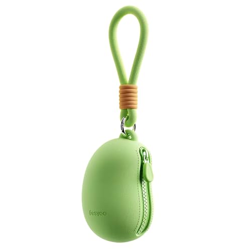 Aewob Modische Geldbörse mit Handgelenkschlaufe für Damen und Mädchen, tragbare Mini-Handgelenktasche für Schlüssel, Lippenstift, Münzen und Kopfhörer, grün, Münztasche Aewob Modische Geldbörse mit Handgelenkschlaufe für Damen und Mädchen, tragbare Mini-Handgelenktasche für Schlüssel, Lippenstift, Münzen und Kopfhörer, grün, Münztasche von Aewob