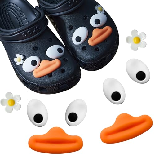 Schuhanstecker, 8pcs Nette Crocks Aufstecker Pins Anstecker Diy Schuh Charms Kinder SchuhanhäNger für Clogs Shoe Charms for Crocs Diy Clog Sandalen Zubehör für Teen Frauen von AffeGifts