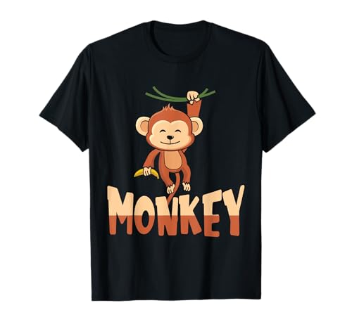 Niedliches Afrika Tier Geschenk für Kinder Affen T-Shirt Niedliches Afrika Tier Geschenk für Kinder Affen T-Shirt von Affen Shirts