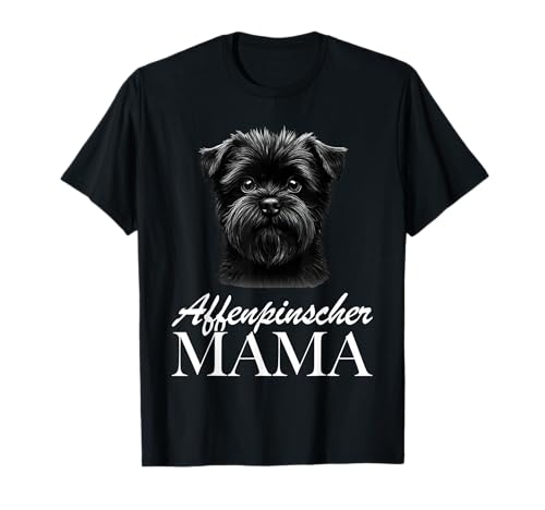 Affenpinscher Mama T-Shirt von Affenpinscher Mom