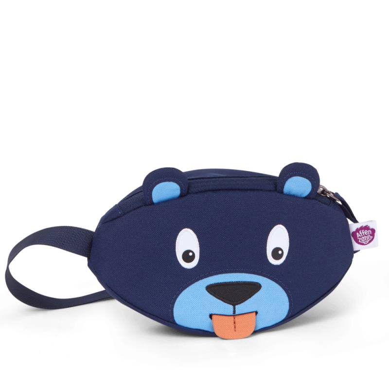 Affenzahn - Affenzahn Bauchtasche Bär Blau - Gr. - One Size von Affenzahn