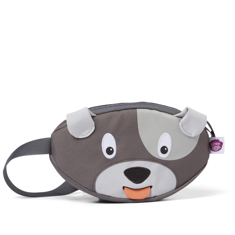 Affenzahn - Affenzahn Bauchtasche Hund Grau - Gr. - One Size von Affenzahn