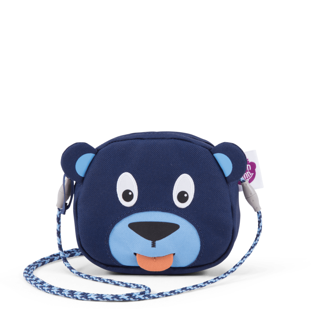 Affenzahn - Affenzahn Kinderportemonnaie Bär Blau - Gr. - One Size von Affenzahn