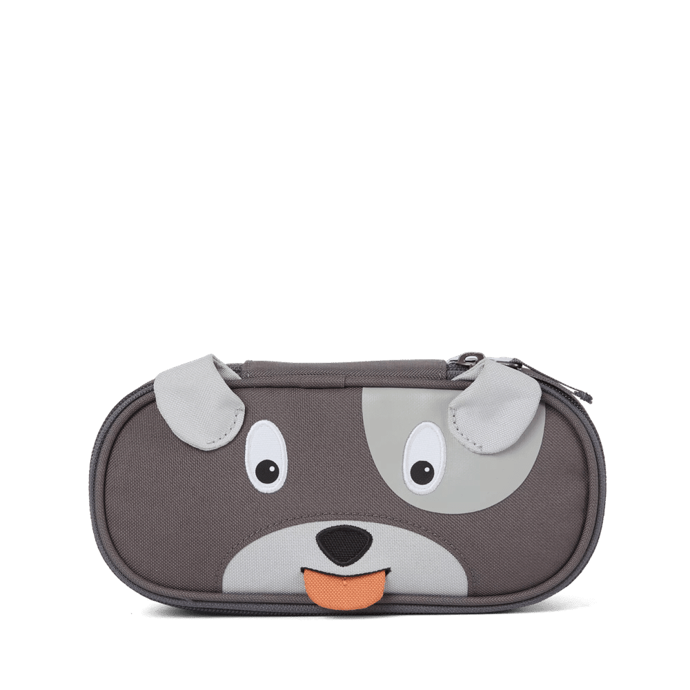 Affenzahn - Affenzahn Stiftemäppchen Hund Grau - Gr. - One Size von Affenzahn