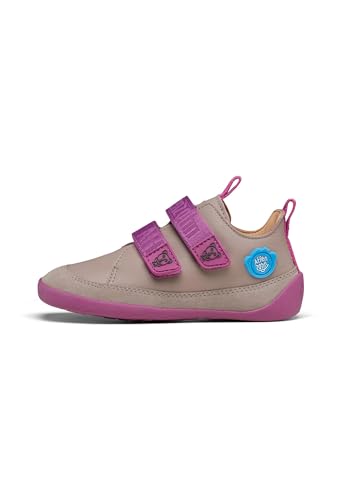Affenzahn Barfußschuh Leder Buddy mit Klettverschluss Weich rutschfest Flexibel Reflektierend für Jungen und Mädchen in Größe 21-32 von Affenzahn