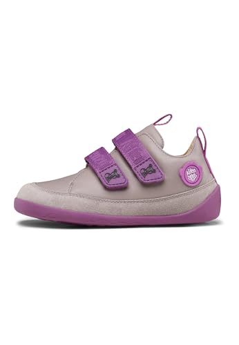 Affenzahn Barfußschuh Leder Buddy mit Klettverschluss, weich, rutschfest, für Jungen und Mädchen in Größe 21-32 Koala - Rosa von Affenzahn