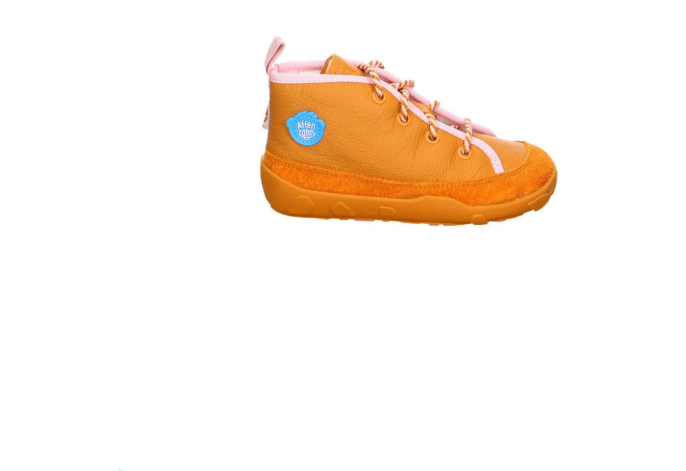 Affenzahn Fond Of Leder Schnürstiefel Winter Mädchen braun Winterstiefelette von Affenzahn