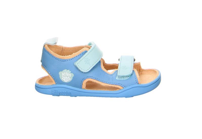 Affenzahn Fond Of Sandale Leder Airy Hai Leder Sandalen Jungen blau Sandale von Affenzahn