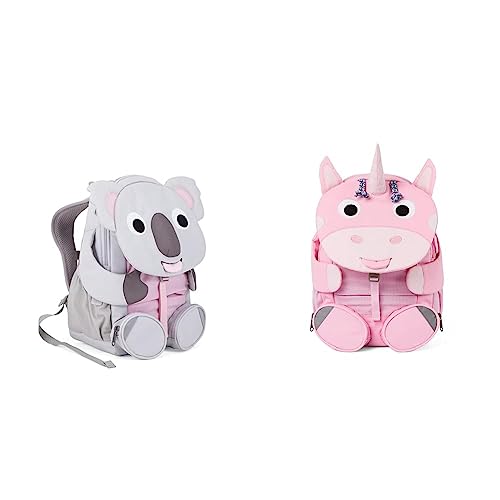 Affenzahn Großer Freund - Kindergartenrucksack für 3-5 Jährige Kinder, Koala - Grau & Großer Freund Kindergartenrucksack für 3-5 Jährige Kita Verspielt Funktional 8L Volumen von Affenzahn