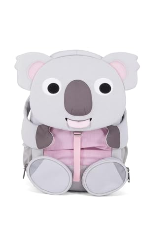 Affenzahn Großer Freund - Kindergartenrucksack für 3-5 Jährige Kinder im Kindergarten und Kinderrucksack für die Kita, Koala - Grau von Affenzahn