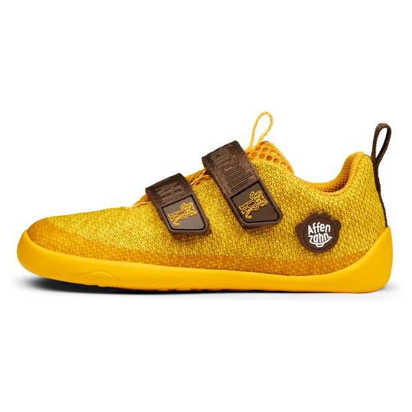 Affenzahn - Kid's Barfußschuh Knit Happy - Barfußschuhe Gr 21 tiger /gelb von Affenzahn