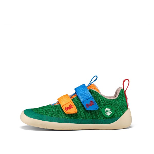 Affenzahn - Kid's Barfußschuh Knit Happy - Barfußschuhe Gr 22 affenzahn 10 years /grün von Affenzahn
