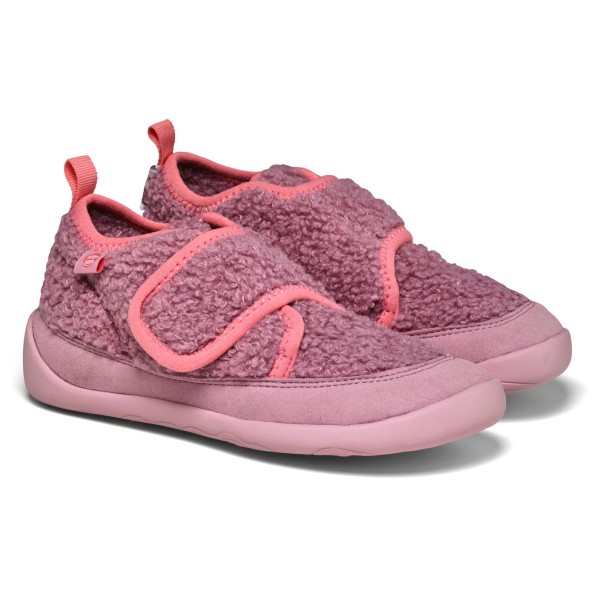 Affenzahn - Kid's Hausschuh Vegan Fleecy - Hüttenschuhe Gr 22 rosa von Affenzahn