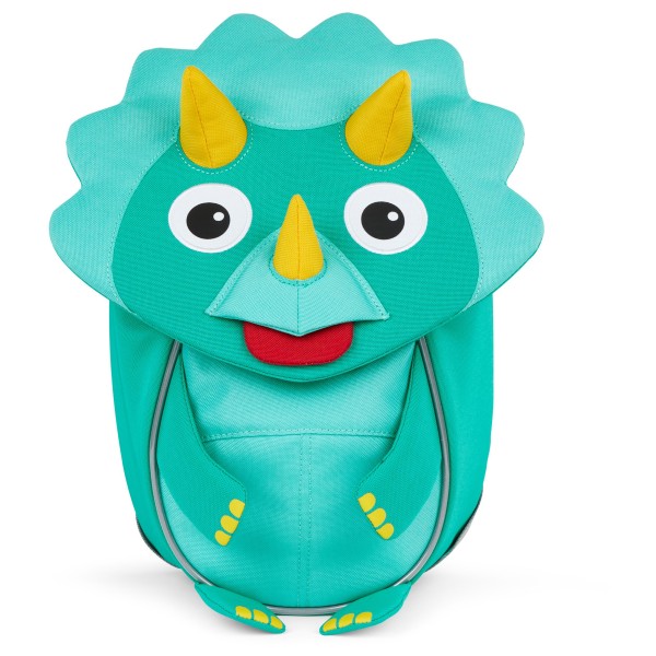 Affenzahn - Kid's Kleiner Freund Dinosaurier - Kinderrucksack Gr 4 l türkis von Affenzahn