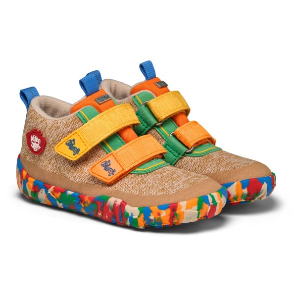 Affenzahn - Kid's Knit Happy - Freizeitschuhe Gr 31 beige von Affenzahn