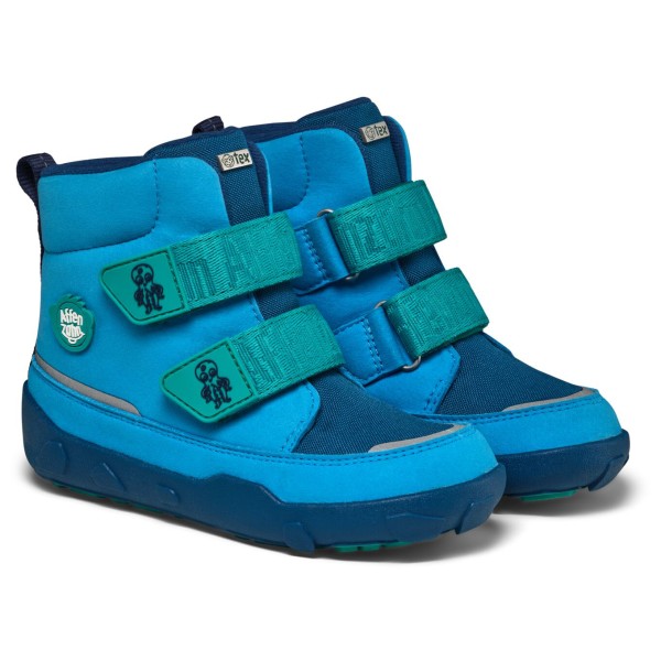 Affenzahn - Kid's Mid Boot Chamude Comfy - Winterschuhe Gr 21 blau von Affenzahn