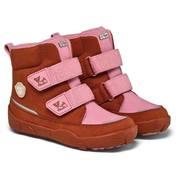 Affenzahn - Kid's Mid Boot Chamude Comfy - Winterschuhe Gr 34 rot/rosa von Affenzahn