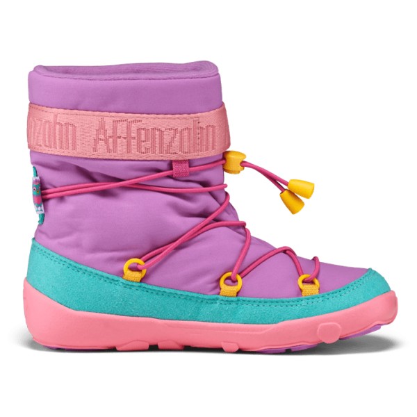 Affenzahn - Kid's Snow Boot Vegan Snowy - Winterschuhe Gr 24 lila/rosa von Affenzahn